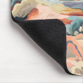 Tapis De Souris Couleurs d'automne douillettes Art numérique Abstr (Coin)