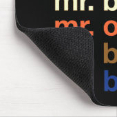 Tapis De Souris Couleurs de bandit (Coin)