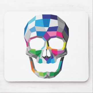 Tapis De Souris Couleurs de Mousepad de crâne