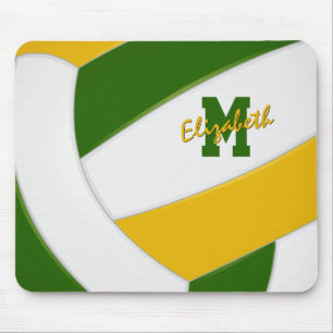 Tapis De Souris couleurs d'équipe de volley-ball personnalisées ve