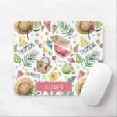 Tapis De Souris Couleurs Filles Relaxation Plage (Avec souris)