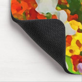 Tapis De Souris Couleurs gaies de jardin (Coin)