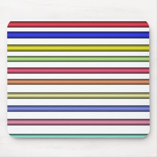 Tapis De Souris Couleurs horizontales (Devant)