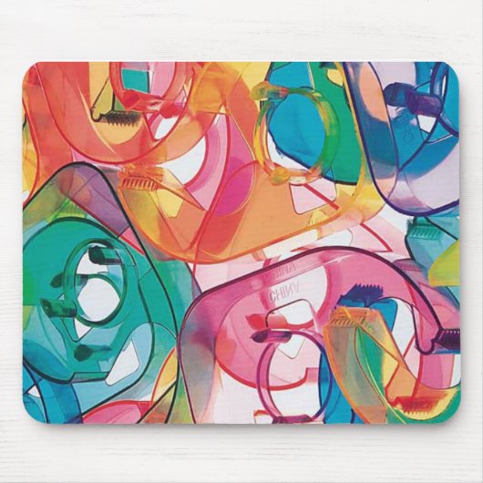 Tapis De Souris Couleurs Mousepad (Devant)