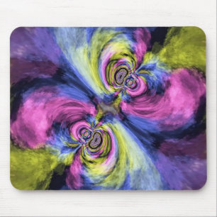 Tapis De Souris Couleurs par phases avec courbes