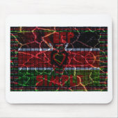 Tapis De Souris Couleurs rasta (Devant)