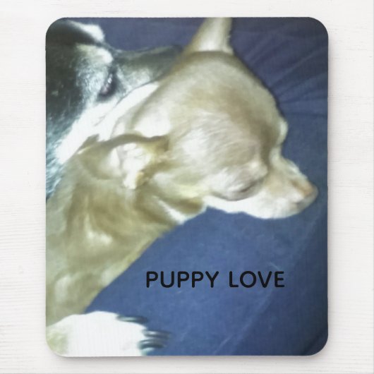 Tapis de souris Coup de foudre (Devant)