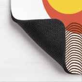 Tapis De Souris Coup de soleil Abstrait (Coin)