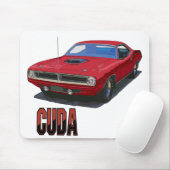 Tapis De Souris Coupe Cuda 1970 (Avec souris)
