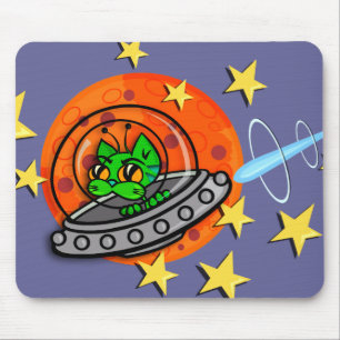 TAPIS DE SOURIS COUPE DE SOURIS DE LA SOURIS DE CUISINE SPACE