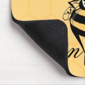 TAPIS DE SOURIS COUPE DE SOURIS QUEEN BEE HORIZONTAL HONEYCOMB (Coin)
