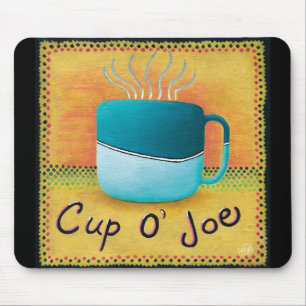 Tapis De Souris Coupe Joe Coffee Lover Mouse Pad