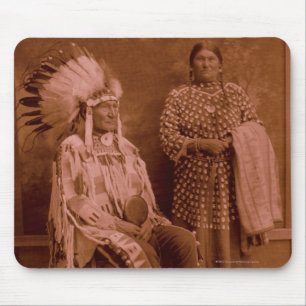 Tapis De Souris Coupe les oreilles de l'ours et l'épouse -