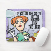 Tapis De Souris Couper La moutarde (Avec souris)