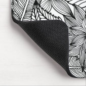 Tapis De Souris Couper soi-même | Motif de fuite tropicale (Coin)