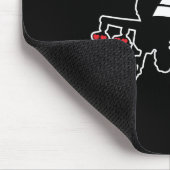 Tapis De Souris Couperet d'attaque de machine d'amour (Coin)
