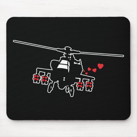 Tapis De Souris Couperet d'attaque de machine d'amour (Devant)