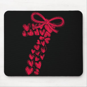 Tapis De Souris Couple 7 67 - Joli Six Sept Cœurs Correspondant 67