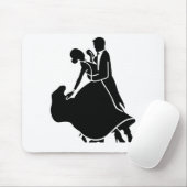 TAPIS DE SOURIS COUPLE DANSER MOUSPAD (Avec souris)