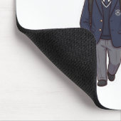 Tapis de Souris Couple École Drame Coréen Chibi Mi (Coin)