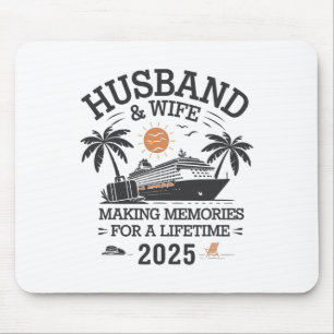 Tapis De Souris Couple marié Husnd et femme 2025 Création de souve