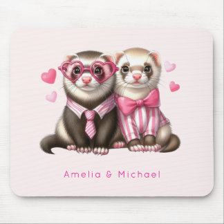 Tapis De Souris Couple mignon en amour