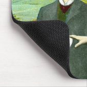 Tapis De Souris Couple romantique en scène vintage (Coin)