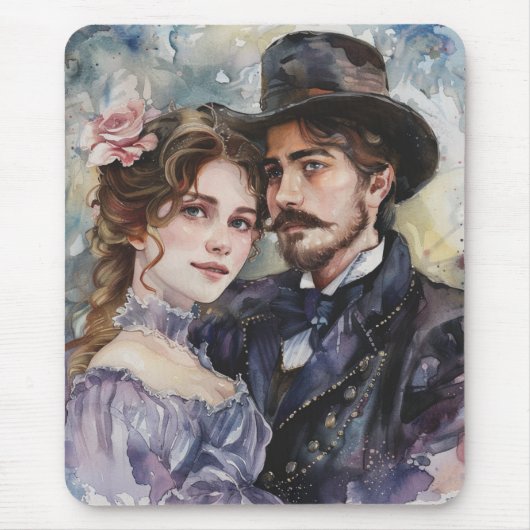 Tapis De Souris Couple Victorien (Devant)
