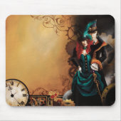 Tapis De Souris Couple victorien Steampunk (Devant)