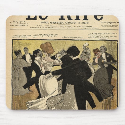 Tapis De Souris Couples de danse (Devant)