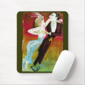 Tapis De Souris Couples modernes de danse par Otto Dix (Avec souris)
