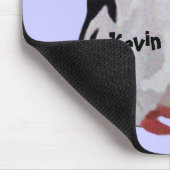 Tapis De Souris Couples Mousepads d'amour de pingouin (Coin)