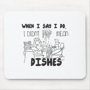 Tapis De Souris Couples plaisanter Funny Mariage Groom Humour Mari