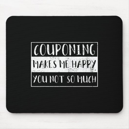 Tapis De Souris Couponing Vintage (Devant)