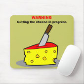 Tapis De Souris coupure du fromage (Avec souris)