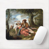 Tapis De Souris Cour rustique (Avec souris)