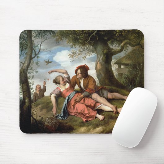 Tapis De Souris Cour rustique (Avec souris)