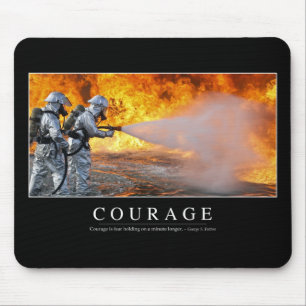 Tapis De Souris Courage : Citation Inspirationnelle