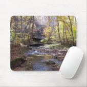 Tapis De Souris Courant Mousepad d'automne (Avec souris)