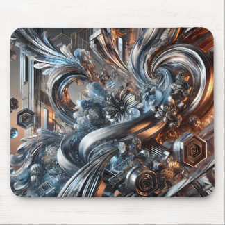 Tapis De Souris Courants métalliques