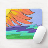 Tapis De Souris Courants océaniques - Mousepad (Avec souris)