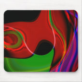 Tapis De Souris Courbe de trait avec un léger chevauchement sur ro (Devant)