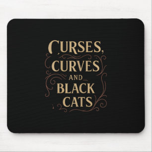 Tapis De Souris Courbes d'Halloween
