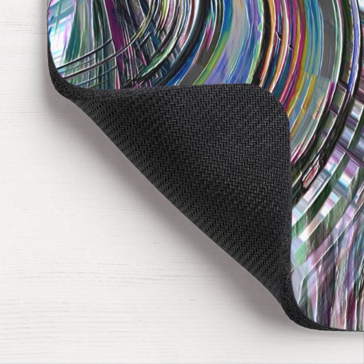 Tapis De Souris Courbes ressemblant à une route spatiale, entaillé (Coin)