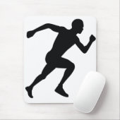 Tapis De Souris Coureur (Avec souris)