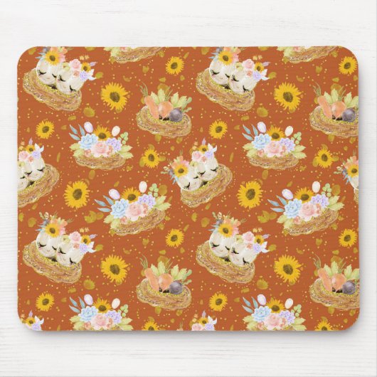 Tapis De Souris Coureur de table de Pâques (Devant)