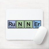 Tapis De Souris Coureur fait d'éléments (Avec souris)