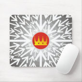 Tapis De Souris Couronne dorée (Avec souris)