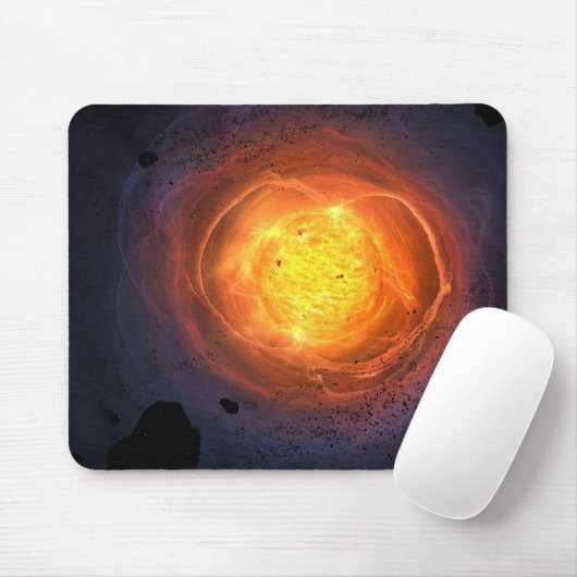 Tapis De Souris Couronne Mousepad (Avec souris)