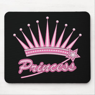 Tapis De Souris Couronne rose princesse